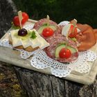 Das "letzte" Picknick im Herbst, bevor der Winter kommt ..