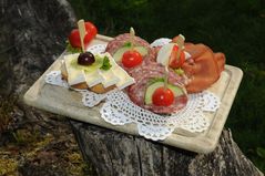 Das "letzte" Picknick im Herbst, bevor der Winter kommt ..