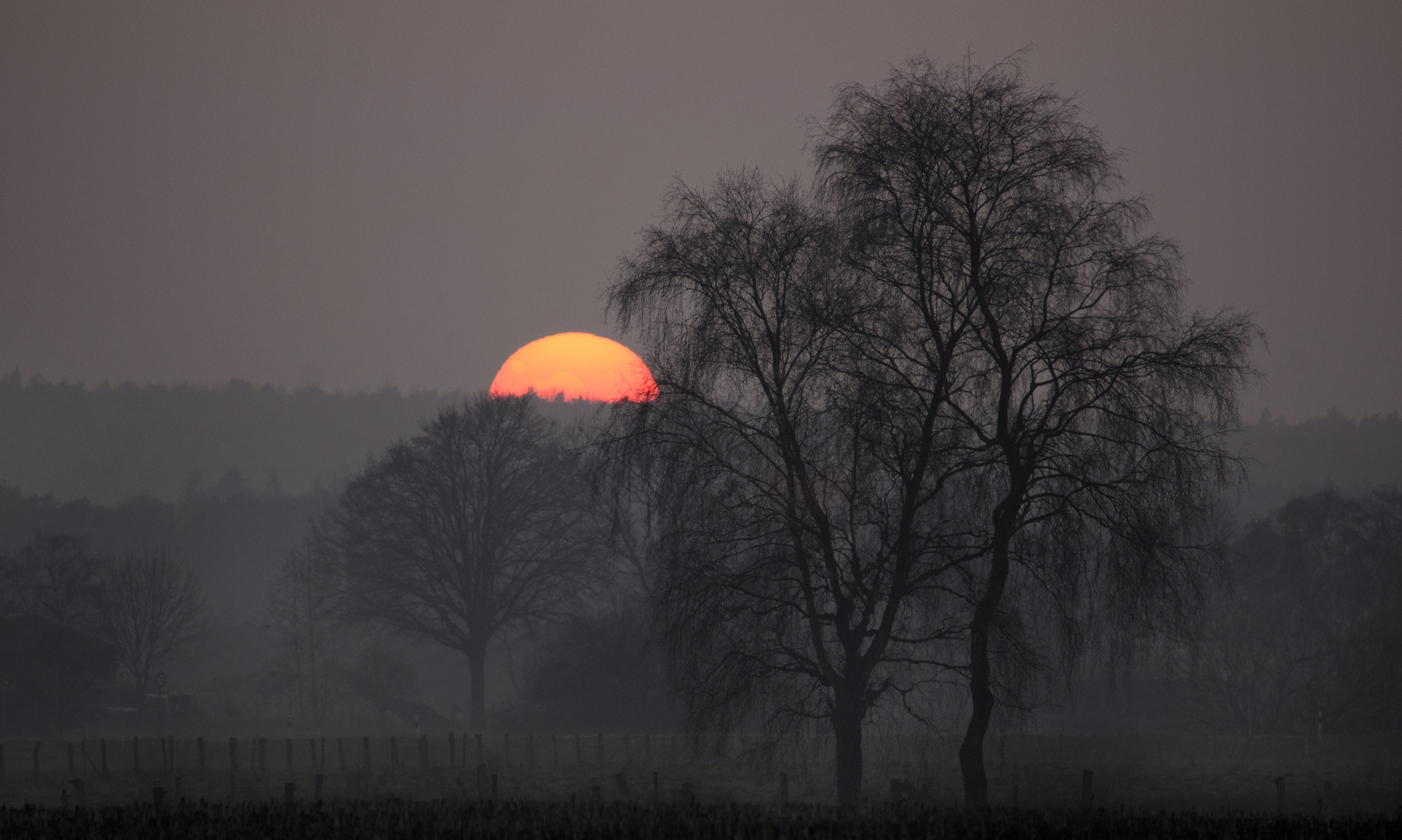 Das letzte Sonnenlicht ..