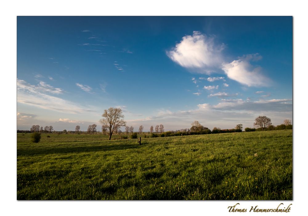 Das letzte Sonnenlicht im April