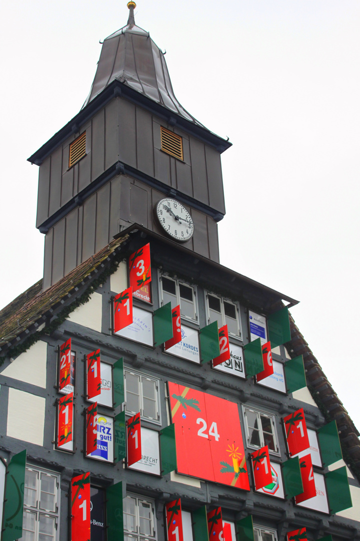 -Das letzte Türchen am Adventskalender in Uslar-