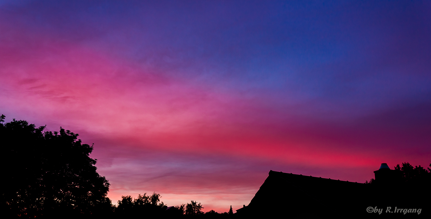 Das Leuchten am Himmel