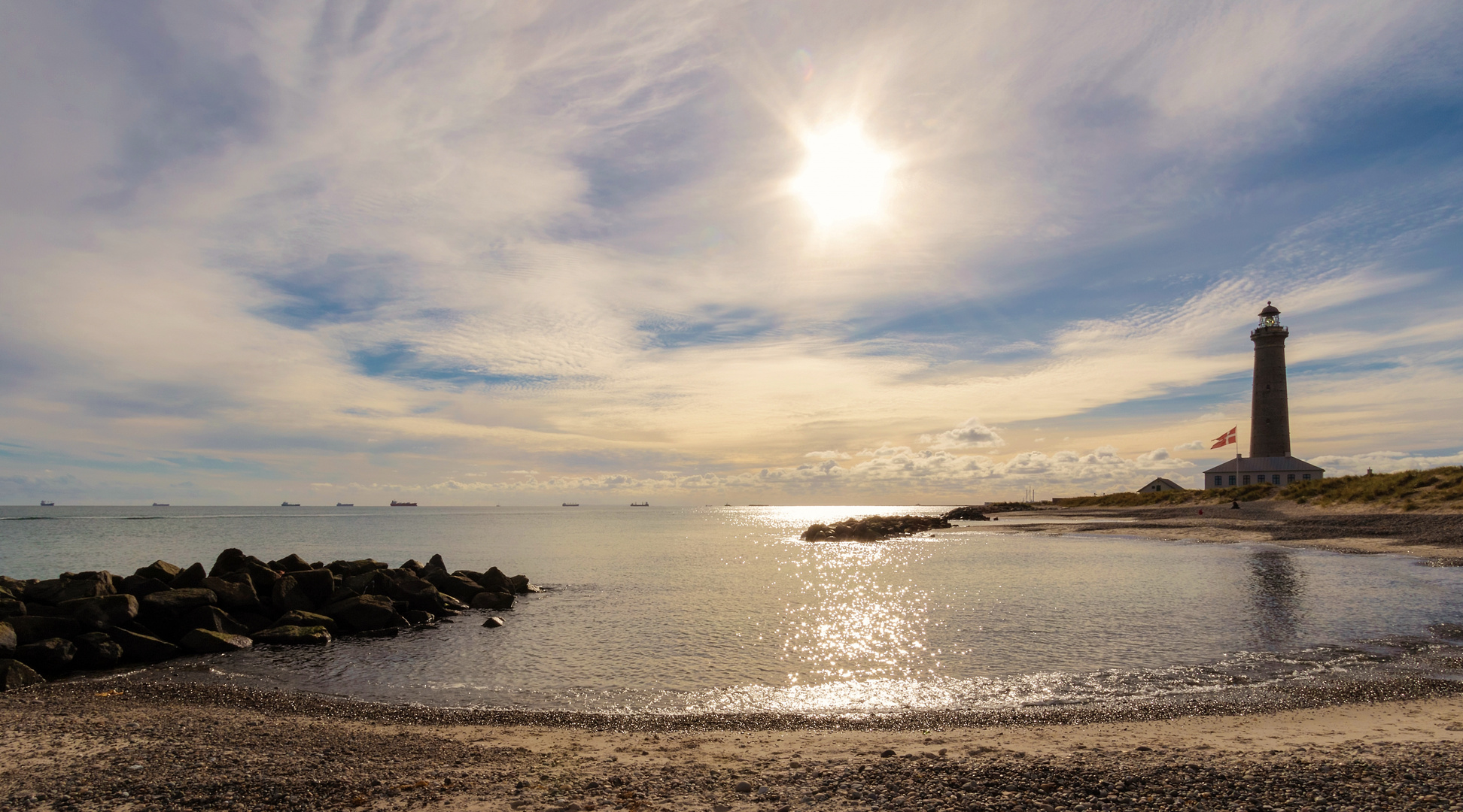 Das Leuchten am Strand