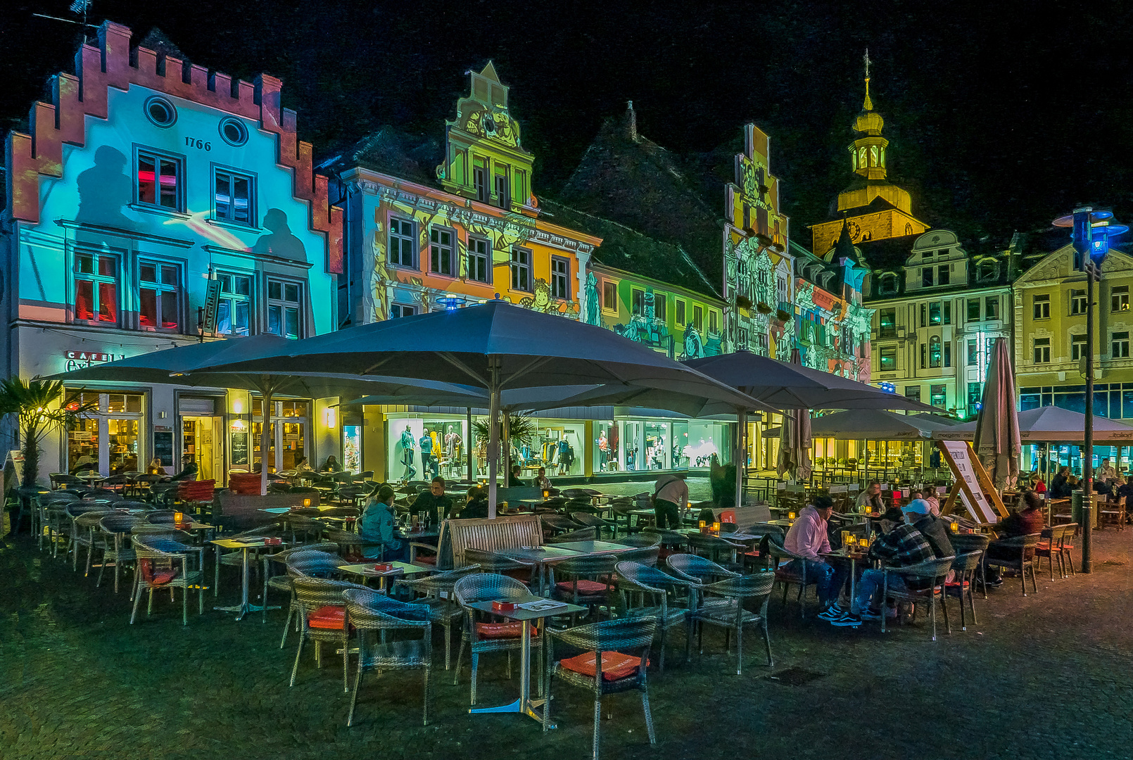 Das Leuchten auf dem Altstadtmarkt