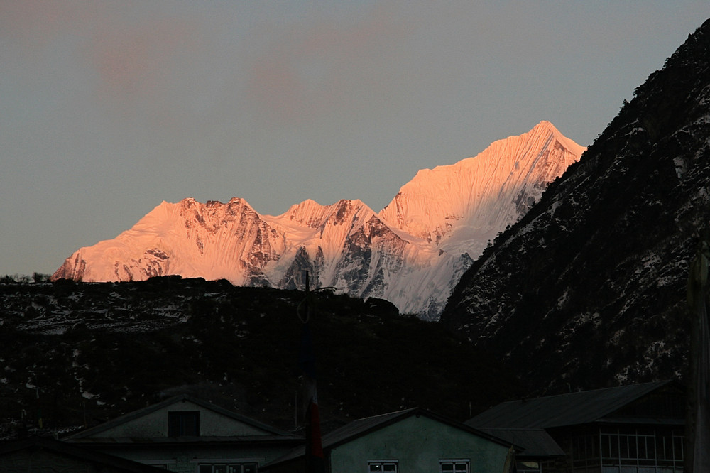 Das leuchten der Berge