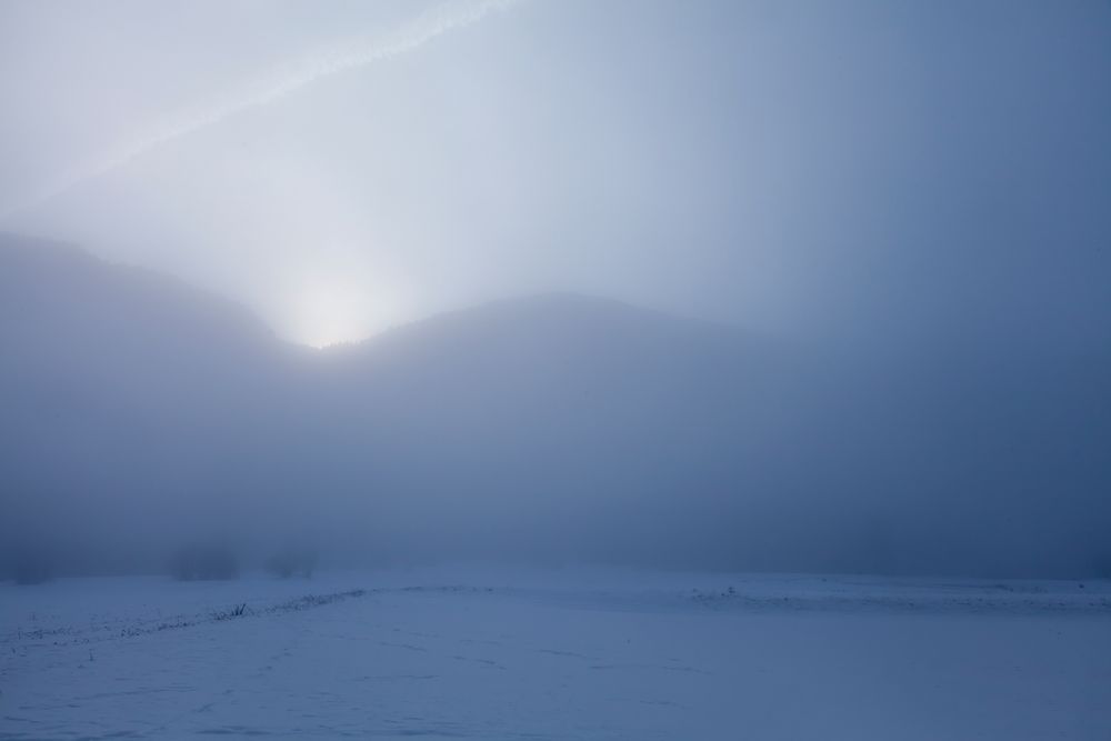 Das Leuchten hinterm Berg