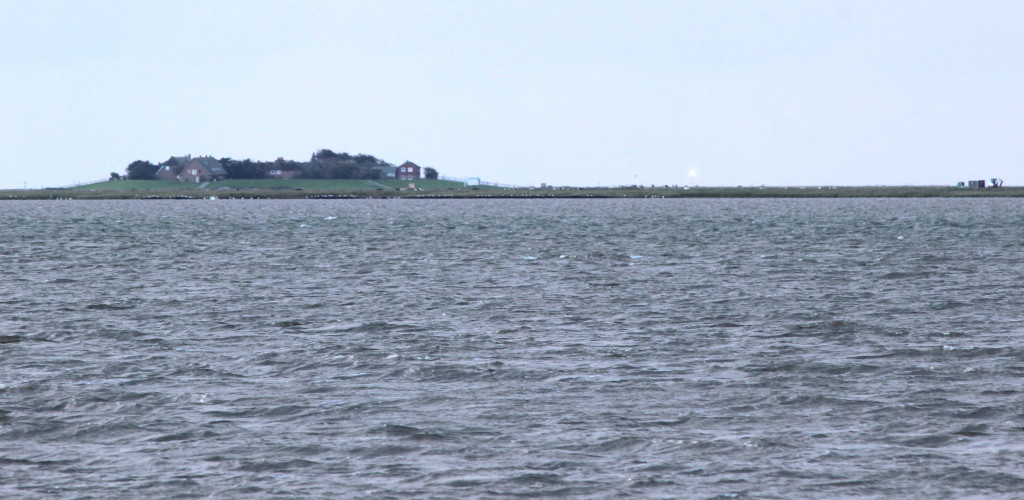 das Leuchtfeuer auf Hallig...