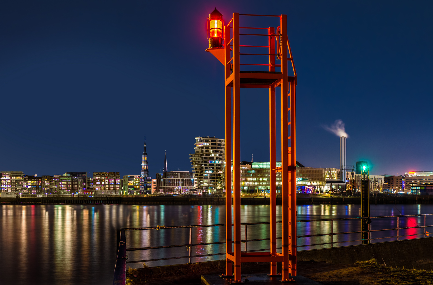 Das Leuchtfeuer und die Hafencity