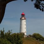 Das Leuchtturm Dornbusch auf der Insel Hiddensee