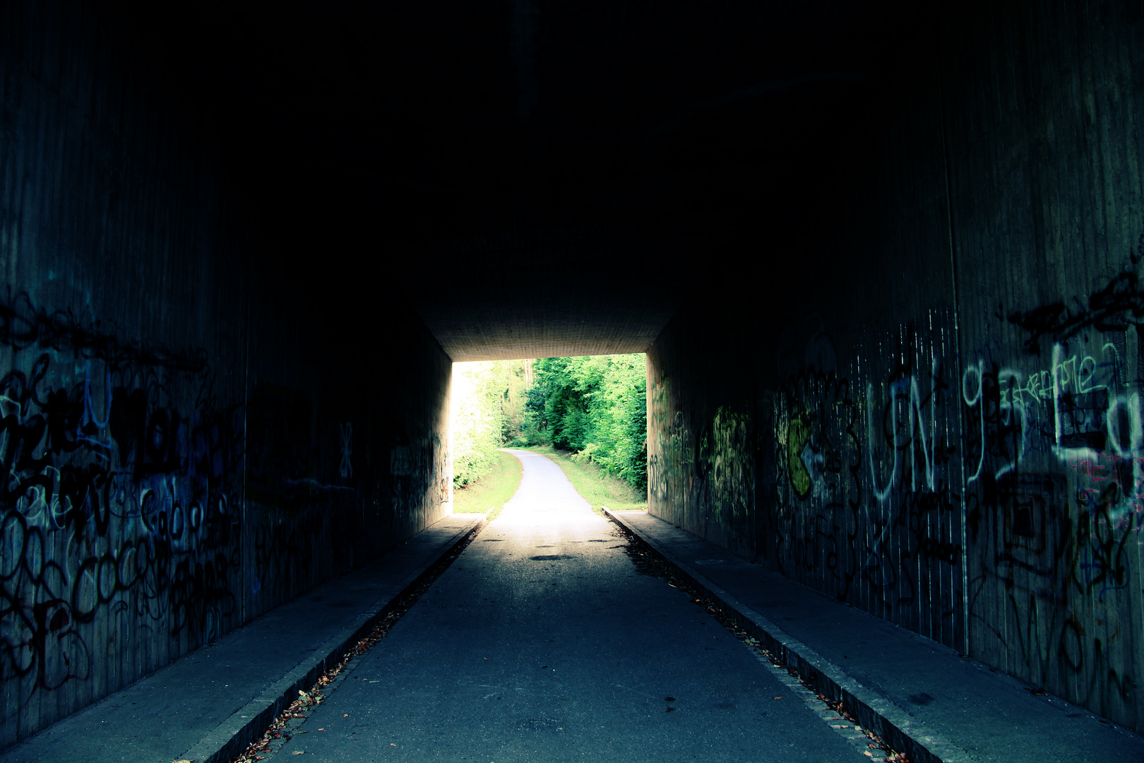 Das Licht am Ende des Tunnels