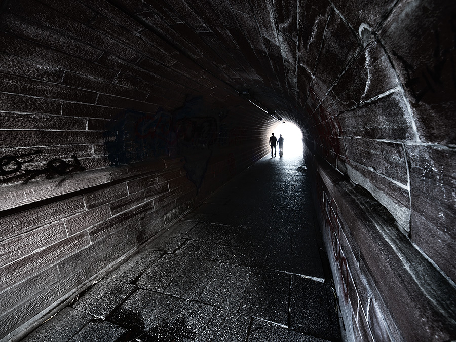 Das Licht am Ende des Tunnels