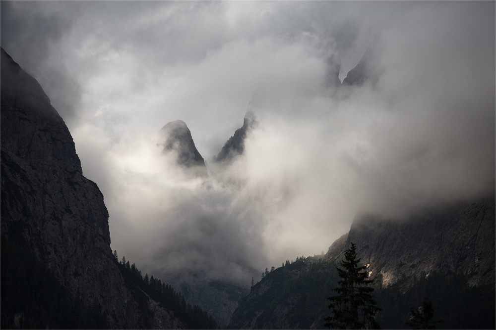 Das Licht am Felsen