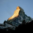 das Licht am Matterhorn