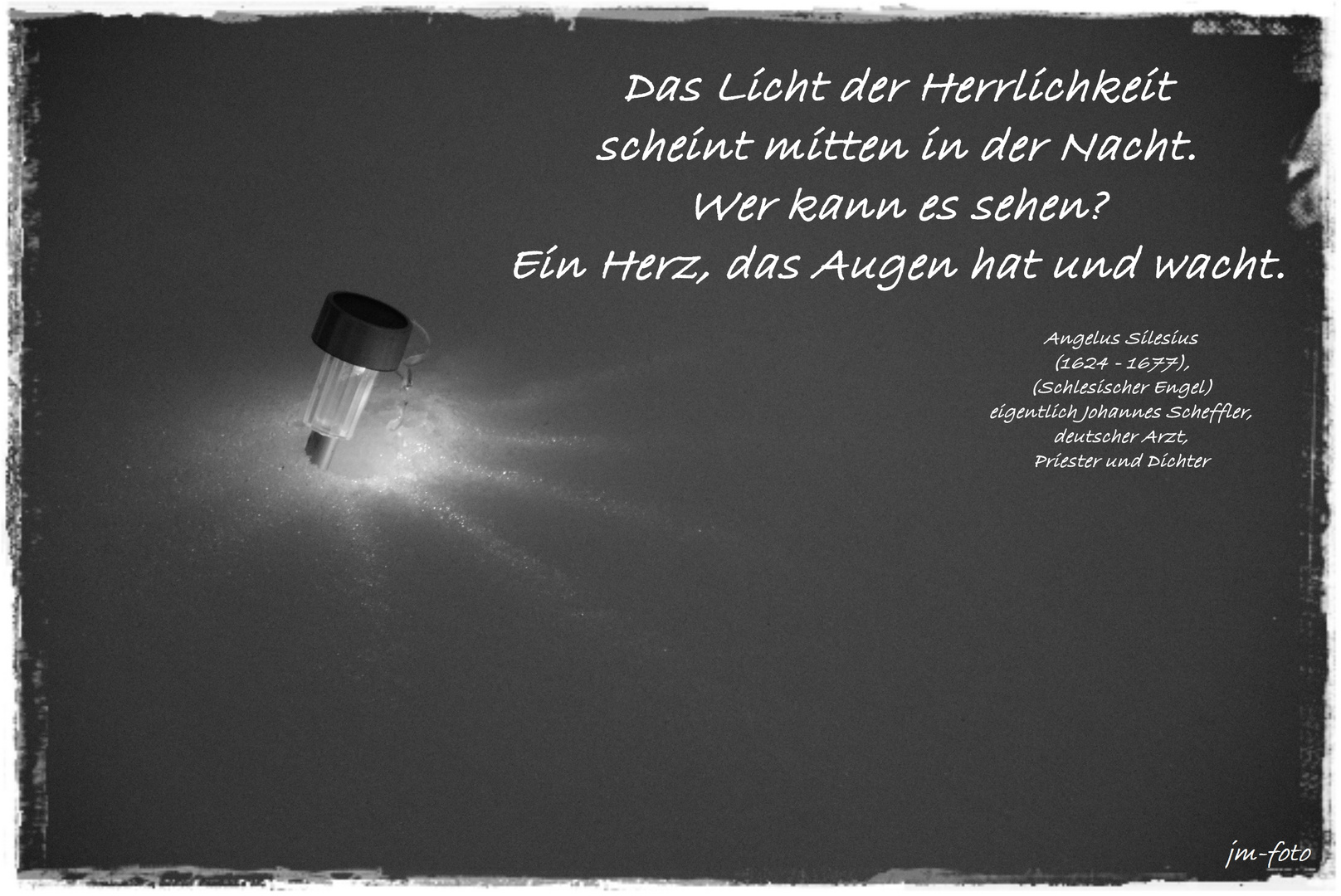 Das Licht der......... Foto & Bild emotionen, melancholie, spruch