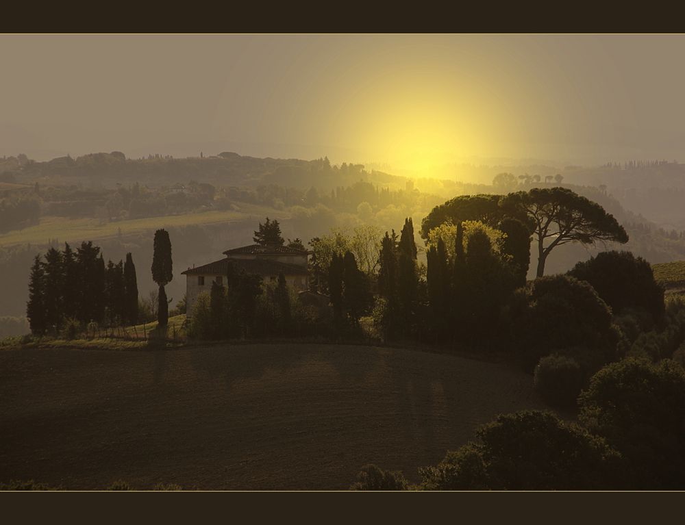 " Das Licht der Toscana..."