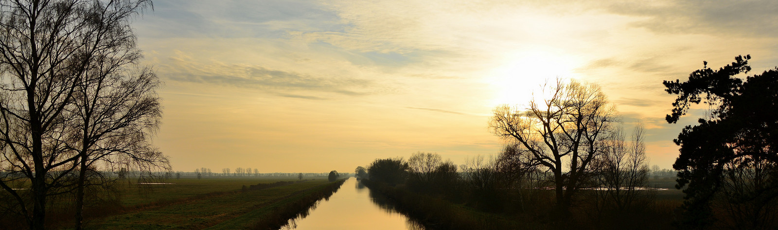 Das Licht des Tages legt sich schlafen...