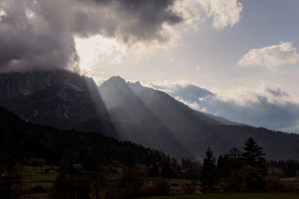 Das Licht in den Bergen