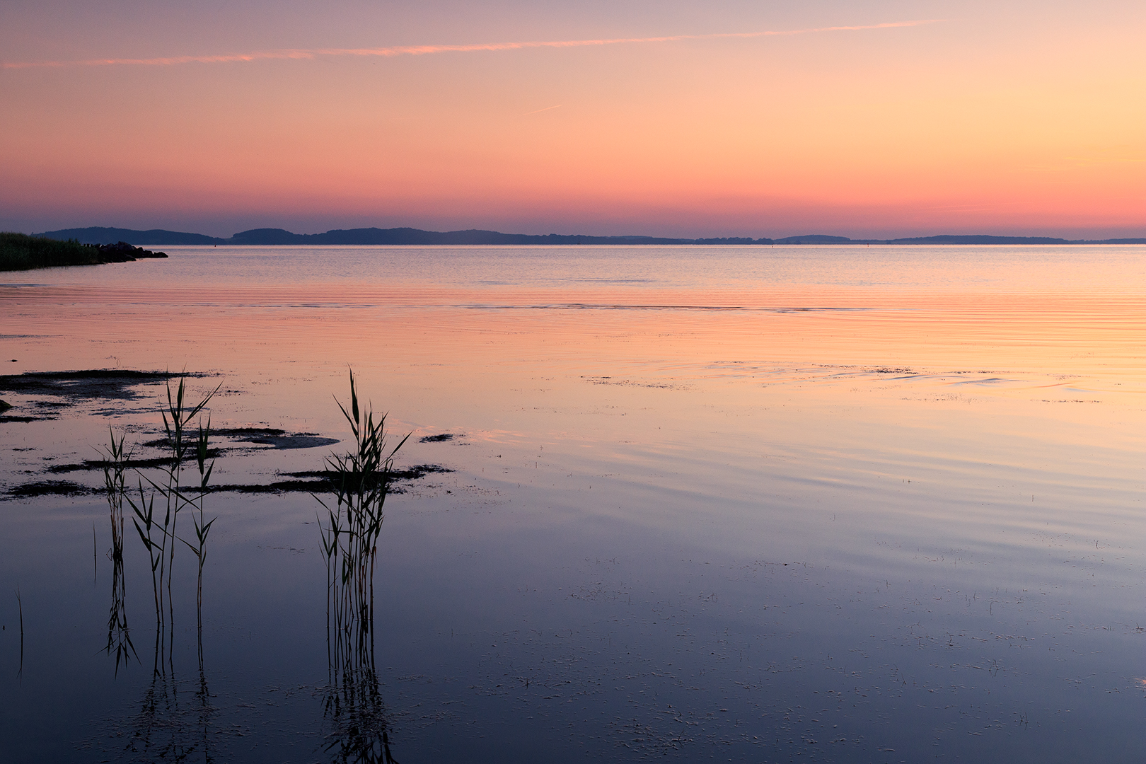 Das Licht nach Sonnenuntergang... Foto &