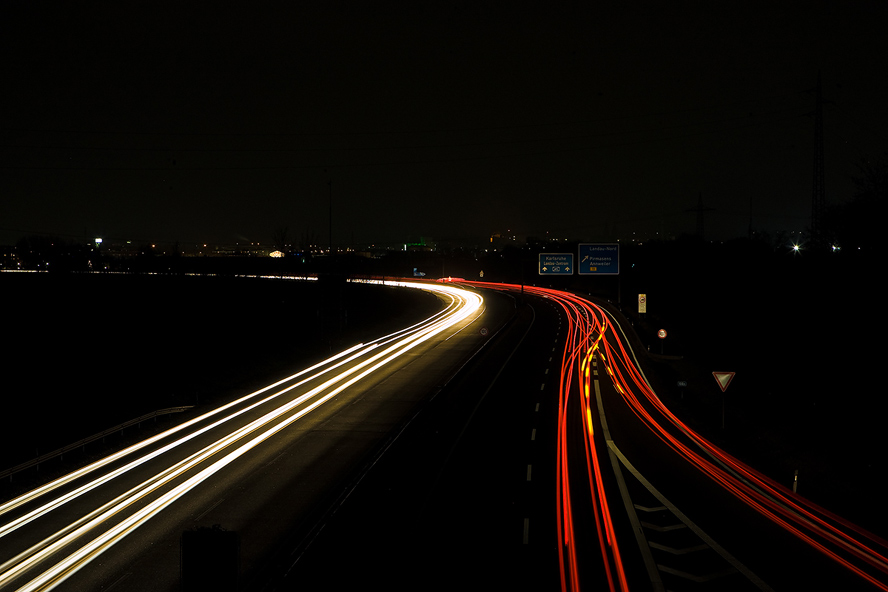 Das Licht sucht seinen Weg