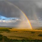 Das Licht weist den Weg durch die Masai Mara, so ...