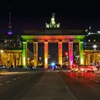 Das Lichterfest 2012 in Berlin. Brandenburger Tor