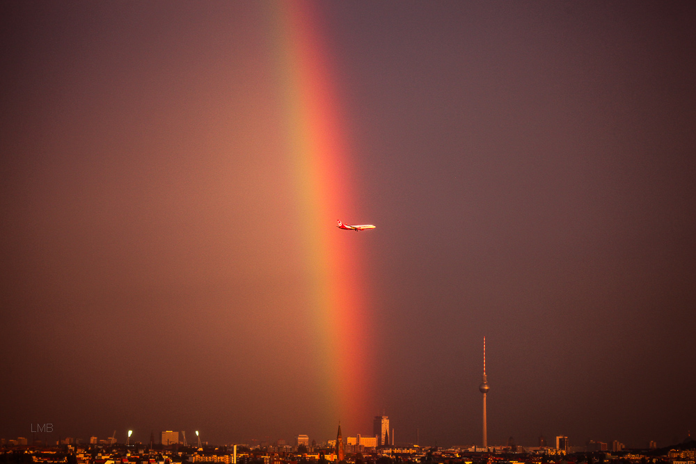 Das Lichtspiel mit dem Regen