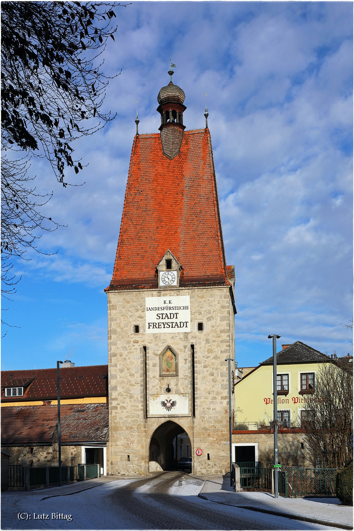 Das Linzertor von Freistadt