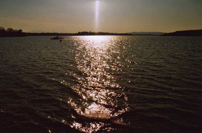 Das Loch im Himmel am Chiemsee