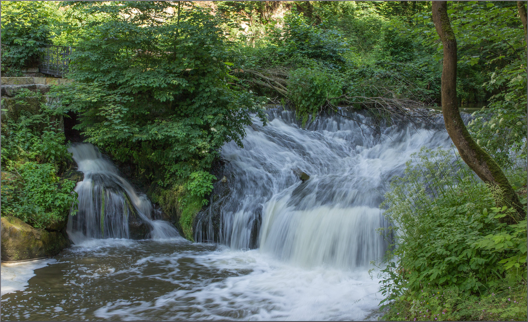 Das Lochmühlenwehr