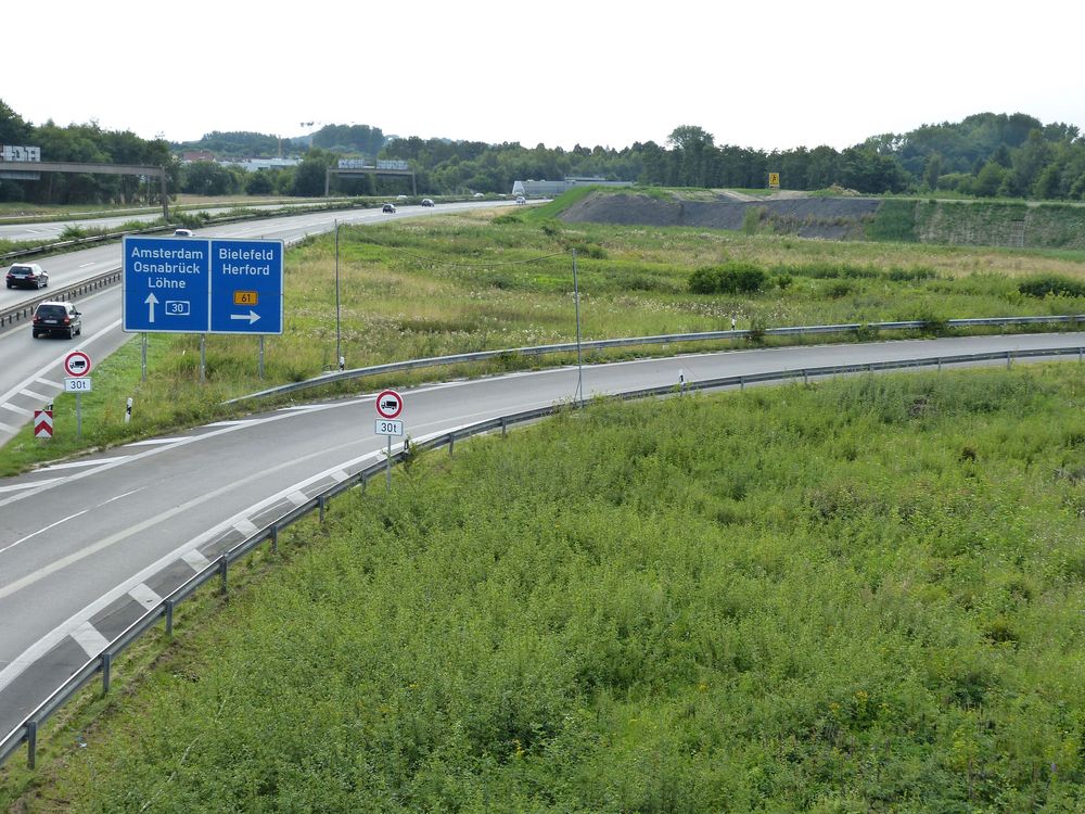 Das Löhner Kreuz vor Beginn der Baumaßnahmen im Bauabschnitt  IV