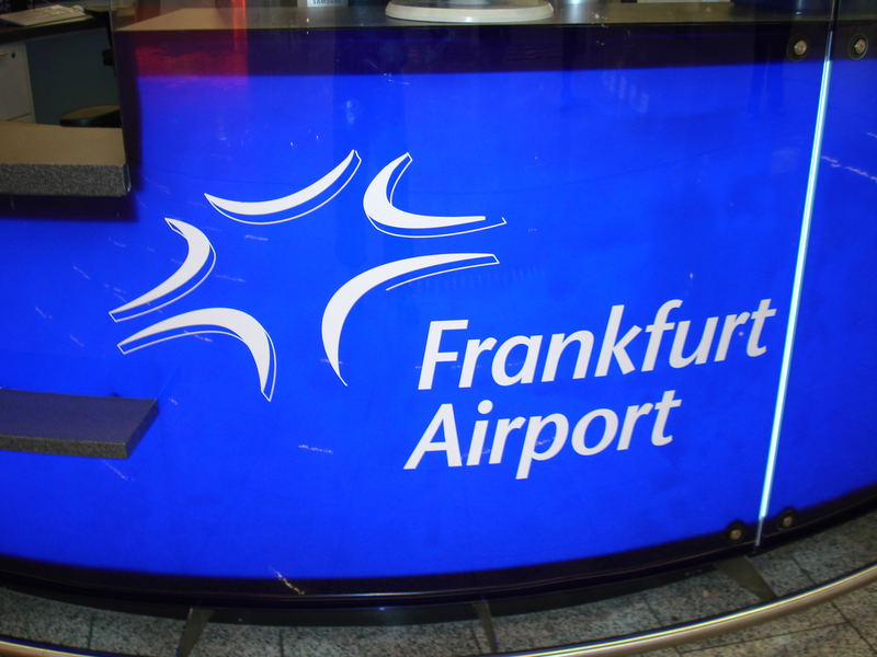 Das Logo vom Frankfurter Flughafen