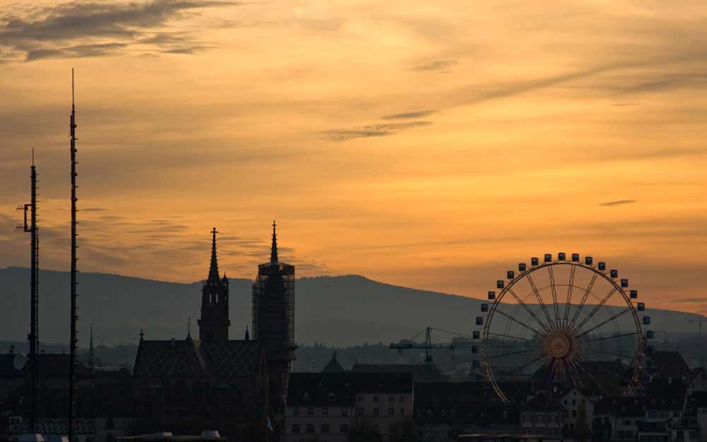 Das "London Eye"...