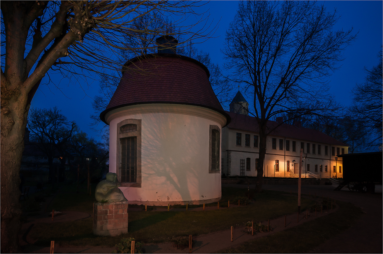 Das „Lusthaus“ im Kräutergarten