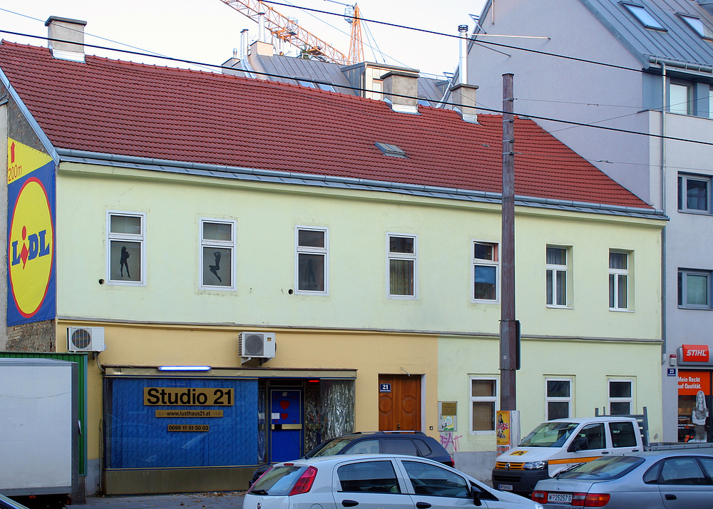 Das Lusthaus Studio 21 in der Simmeringer Hauptstraße