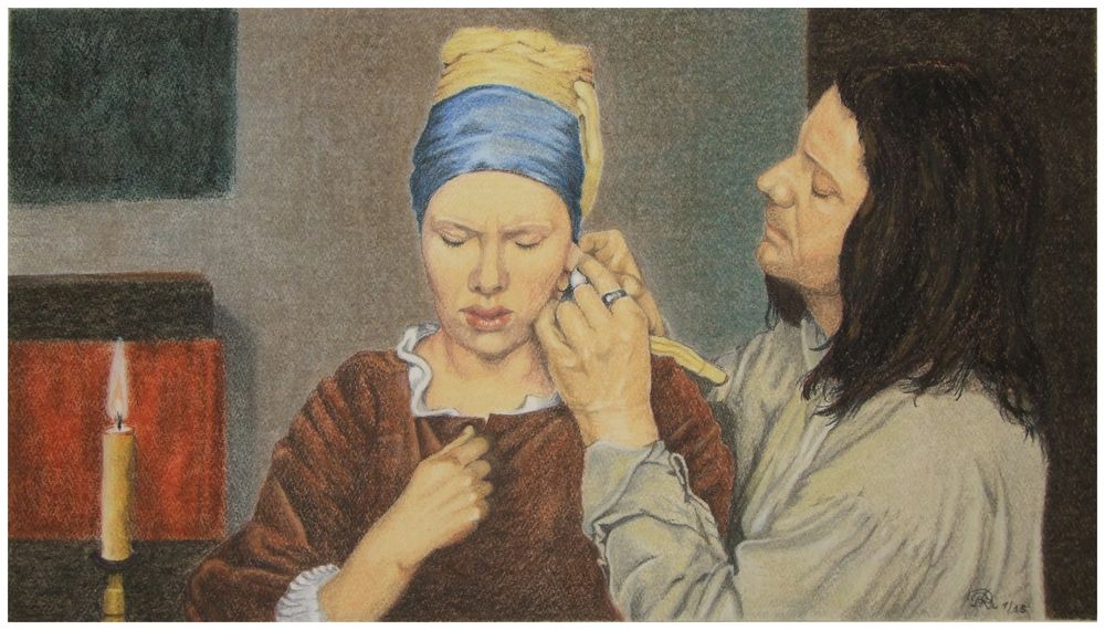 Das Mädchen mit dem Perlenohrring Foto & Bild kunstfotografie & kultur, gemälde & skulpturen