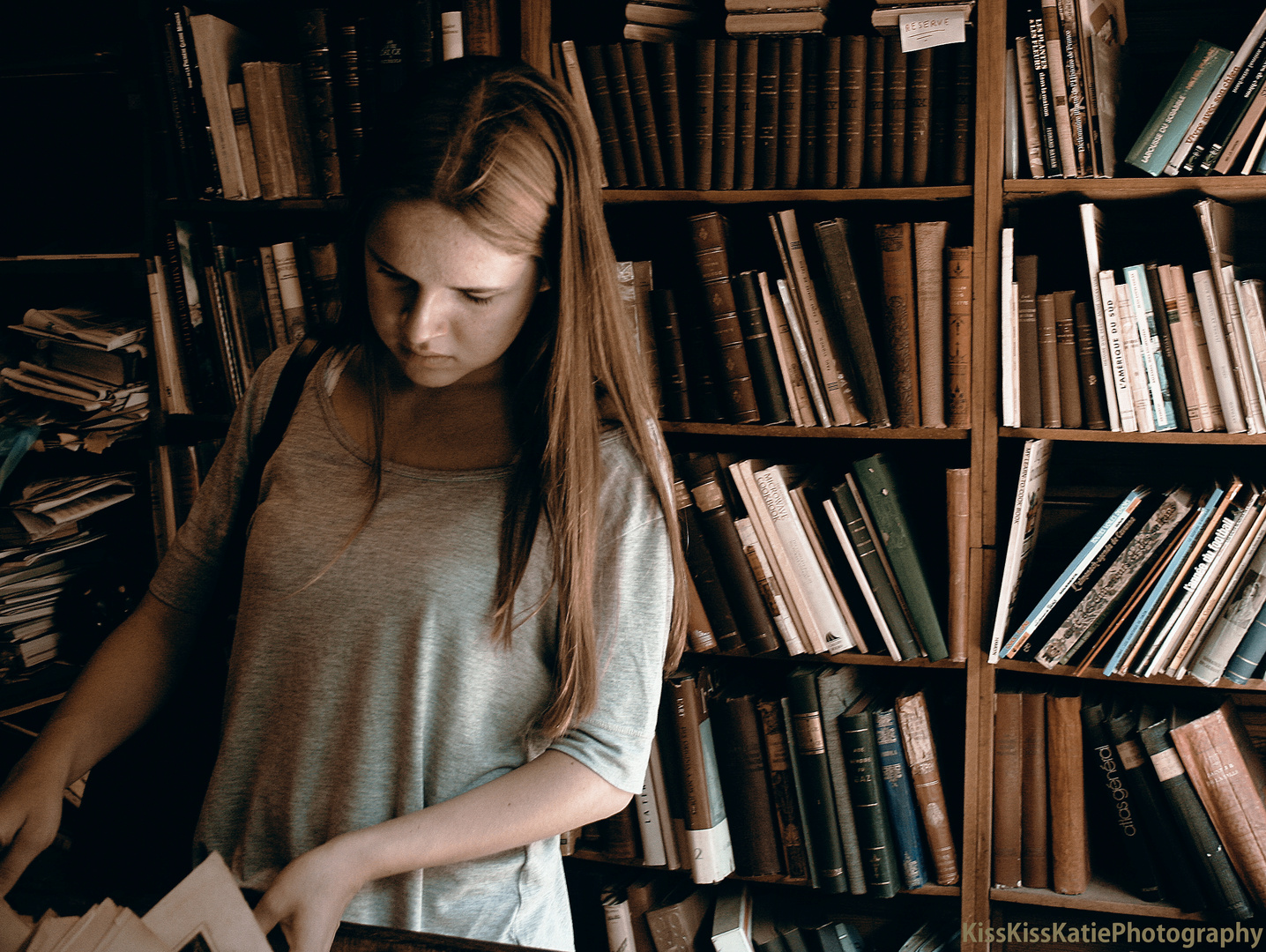 Das Mädchen mit den Büchern