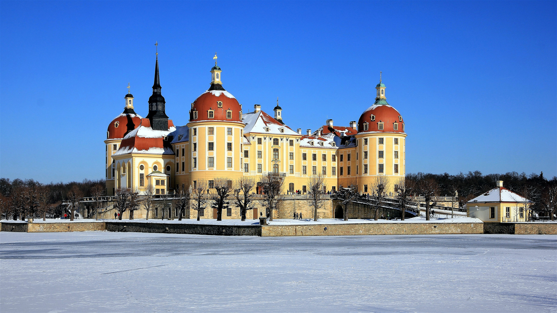 Das Märchenschloss Moritzburg