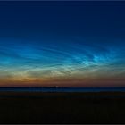  Das Magische Licht am Nachthimmel über dem Strelasund/der Ostsee