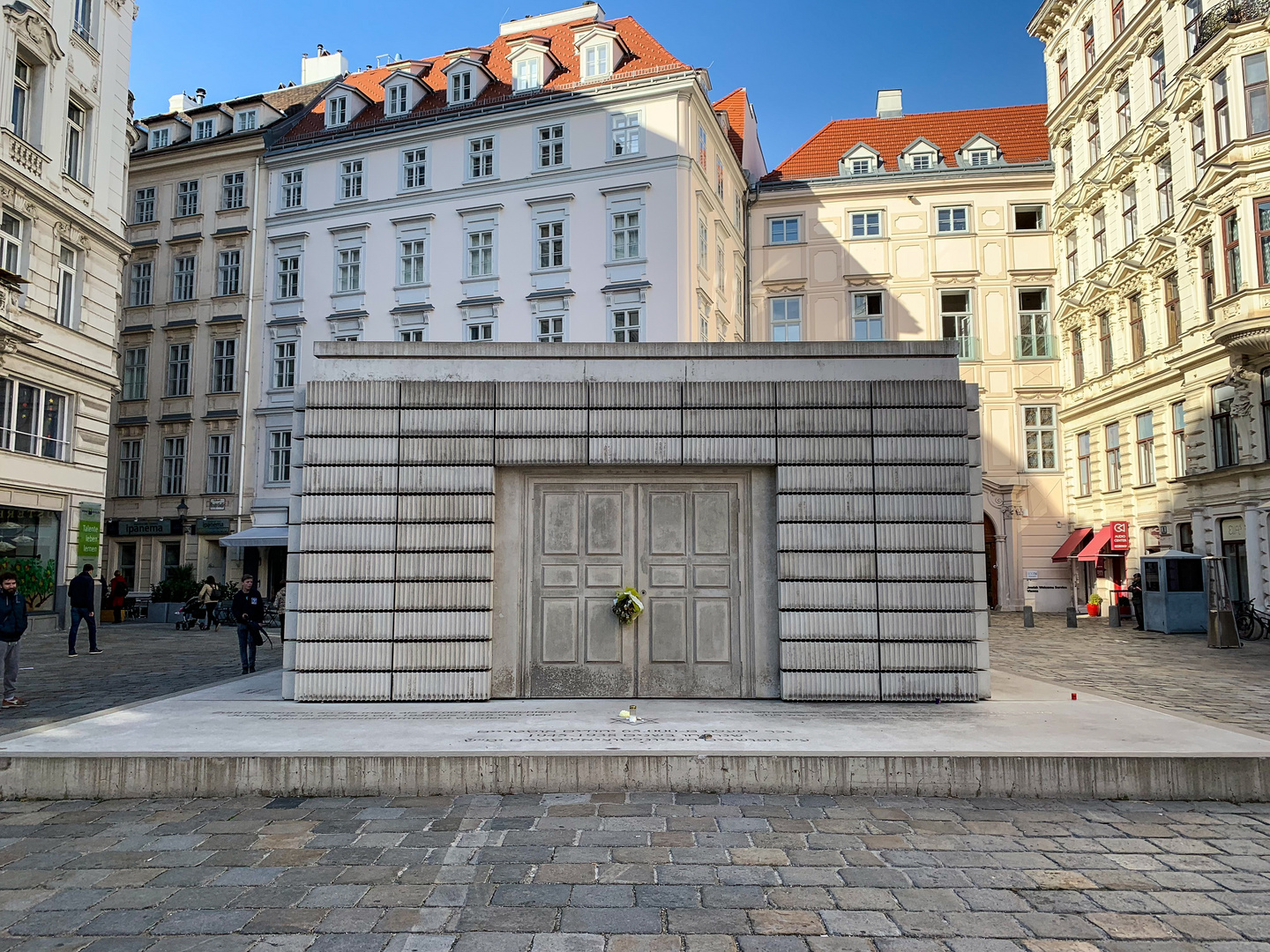 Das Mahnmal für die österreichischen jüdischen Opfer der Schoah