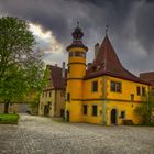 das malerische Hegereiterhaus im Spitalhof in Rothenburg ob der Tauber