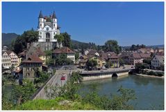 das malerische Städtchen Aarburg