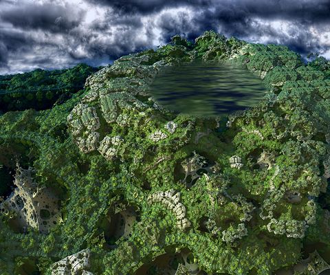 Das Mandelstein Gebirge