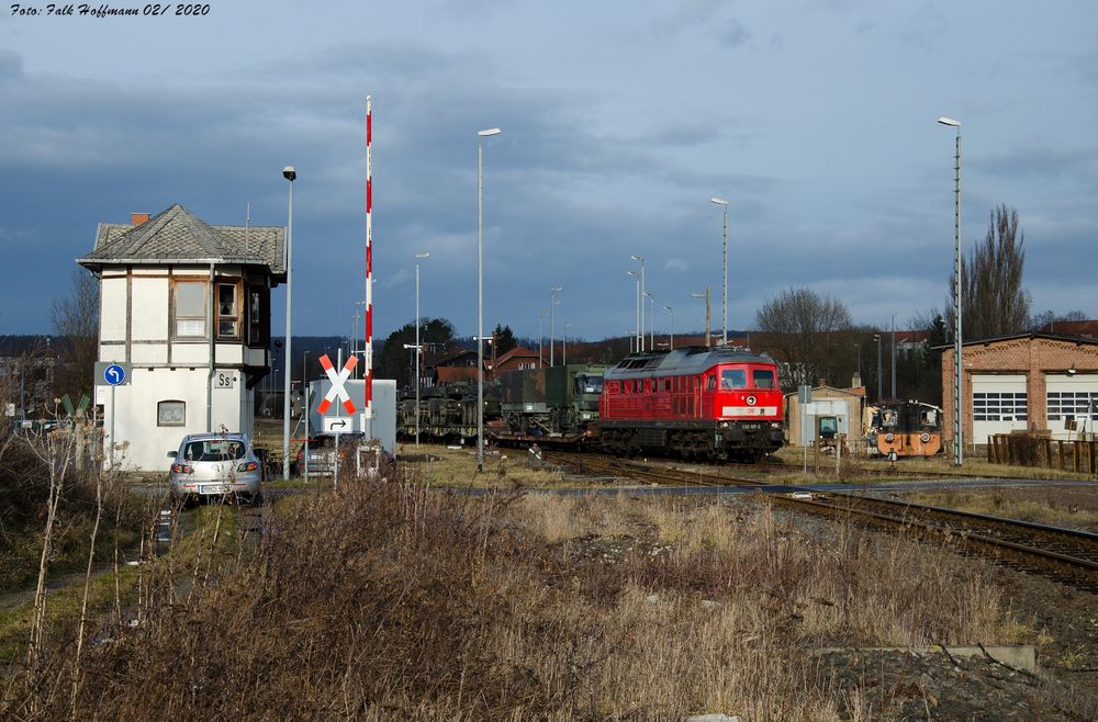 Das Manöver beginnt - aber nur für den Zug