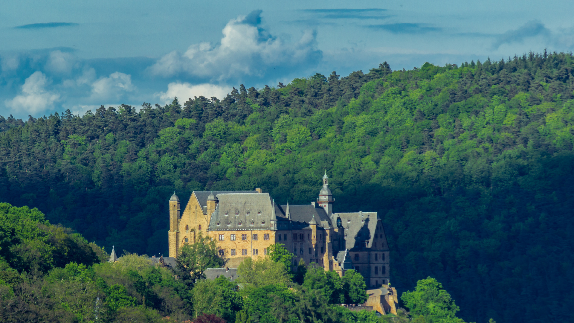 Das Marburger Schloß...