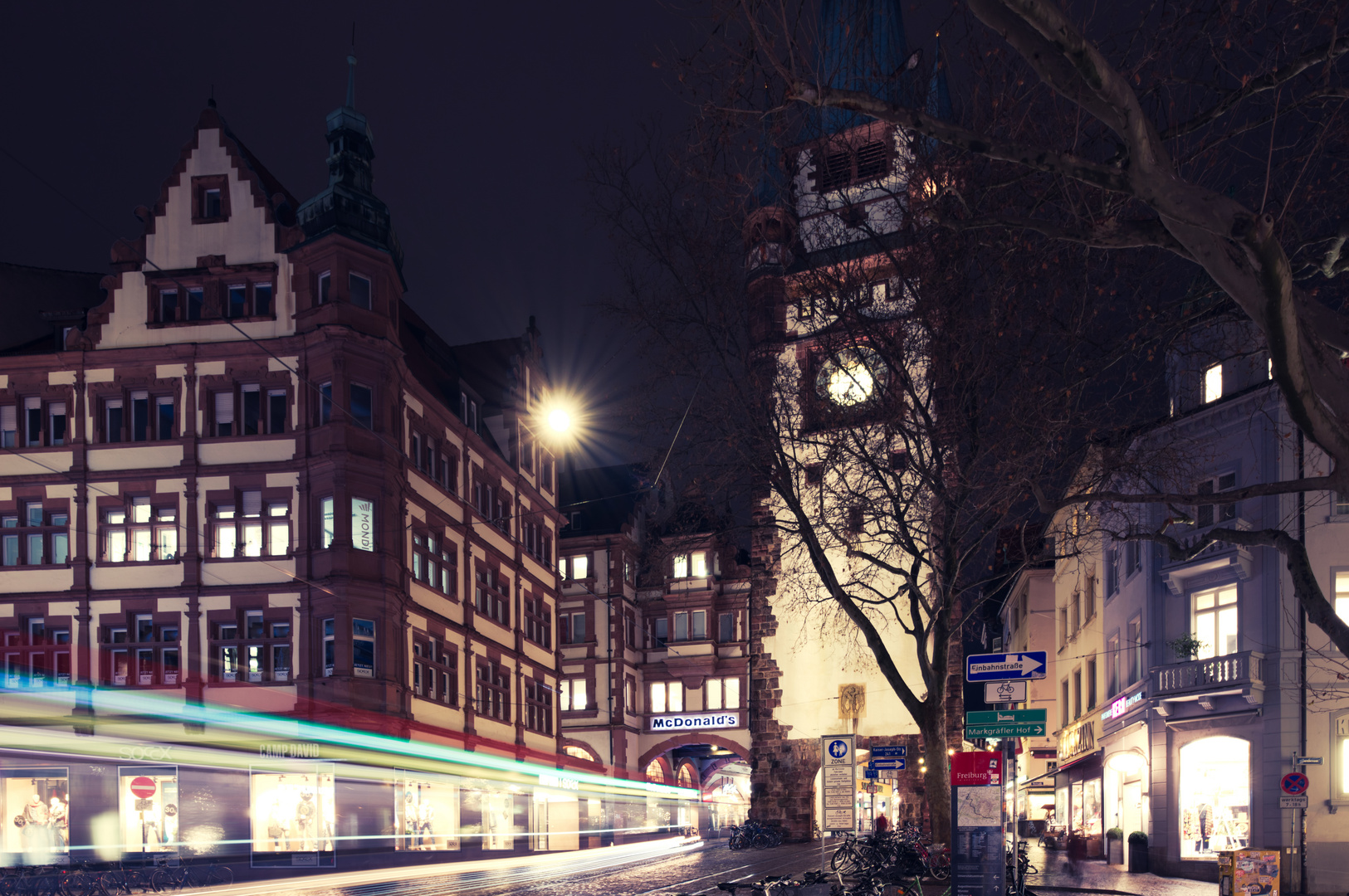 Das Martinstor in Freiburg 