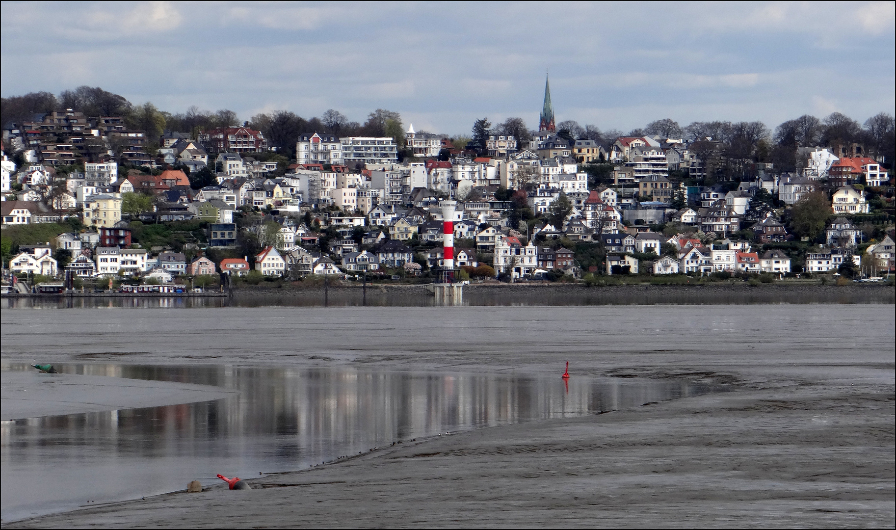 das matscht so schön....beim Blick nach Blankenese