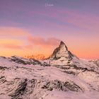 Das Matterhorn am Morgen