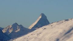 Das Matterhorn am Morgen von Belalp aus