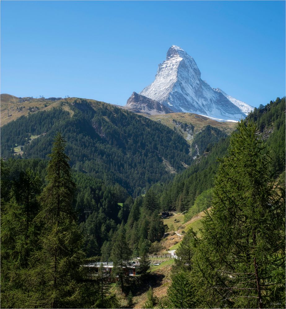 Das Matterhorn...