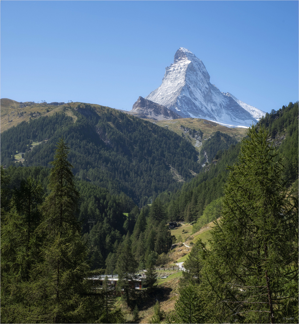 Das Matterhorn...